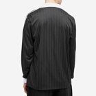 Adidas Men's Pique Long Sleeve in Black