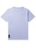 MCQ - Appliquéd Printed Cotton-Jersey T-Shirt - Purple