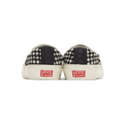 Vans Black and White Taka Hayashi Edition Slip-On 66 LX Sneakers