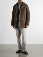 Mr P. - Shearling Coat - Green