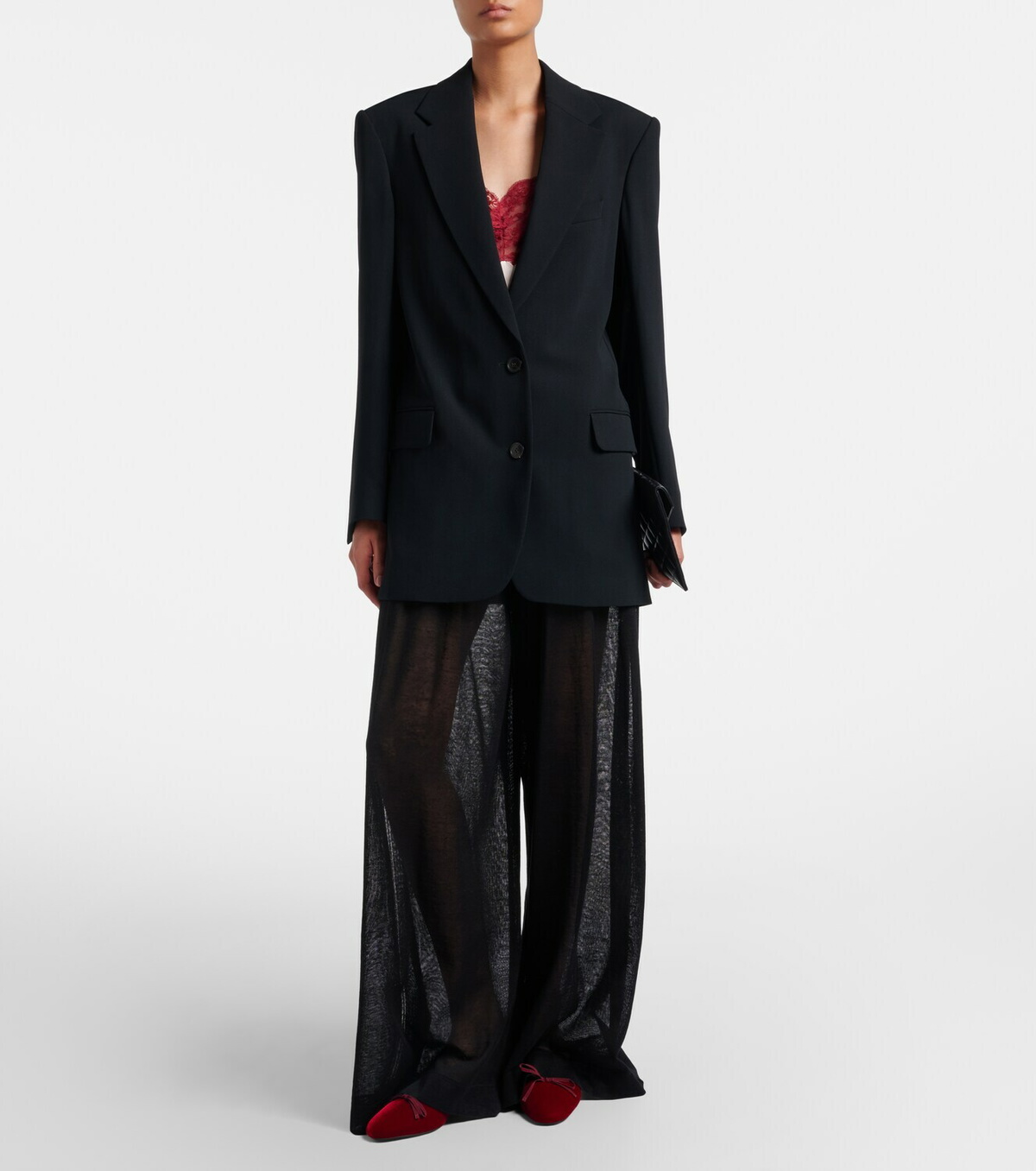 Herbert Levine 24/7 velvet mules