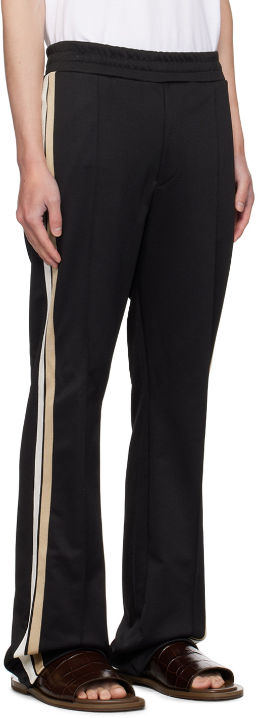 Ferragamo Black Sports Track Pants