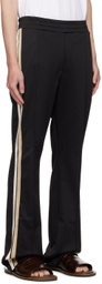 Ferragamo Black Sports Track Pants