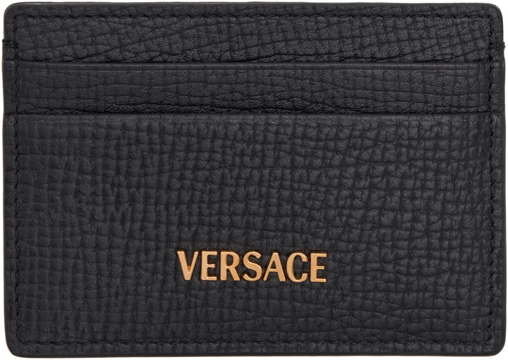 Photo: Versace Black 'Versace' Myth Card Holder