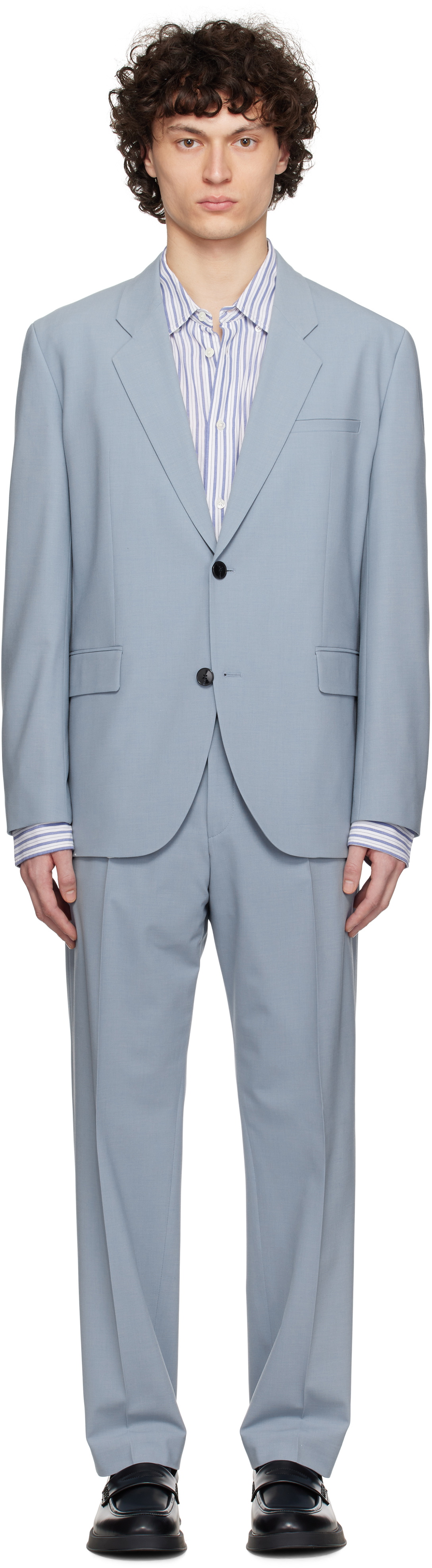 Hugo Blue Modern-Fit Suit Hugo Boss