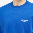 Represent Men's Owners Club T-Shirt in Cobalt Blue