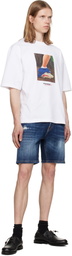 Dsquared2 White Felix Chesher Edition Loose Fit T-shirt