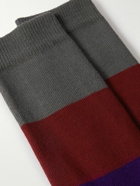Paul Smith - Colour-Block Cotton-Blend Socks