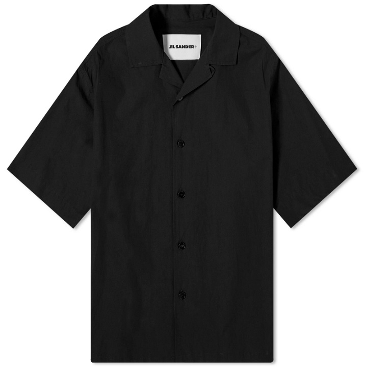 Photo: Jil Sander+ Men's Jil Sander Plus Pocket Vacation Shirt in Black