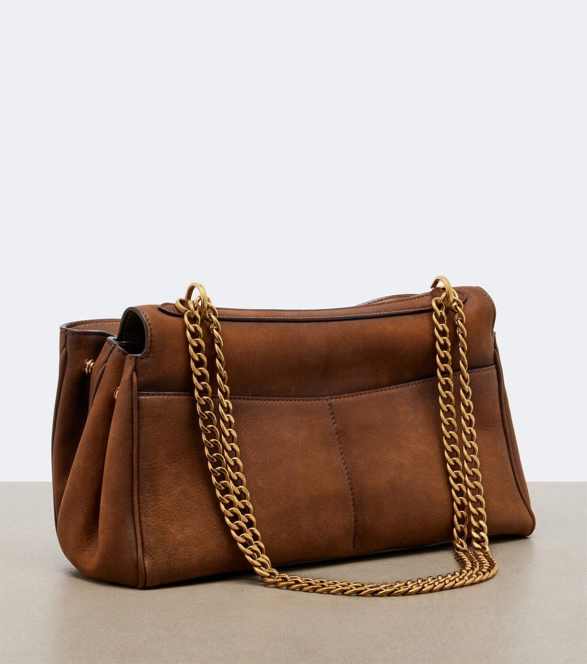 Balenciaga Rodeo East West leather shoulder bag