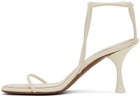 NEOUS White Nenque Heeled Sandals