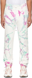 AMIRI White Tie Dye Lounge Pants