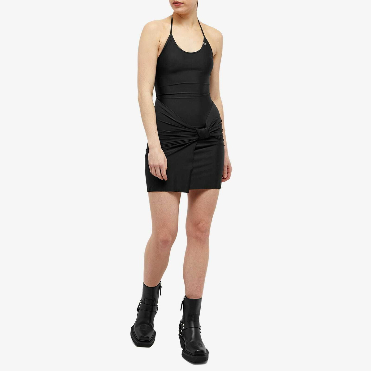 1017 ALYX 9SM Women's Short Swirl Dress in Black