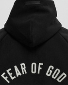 Fear of God Essentials BRUSHED HOODED BOMBER Black Mens Zipper