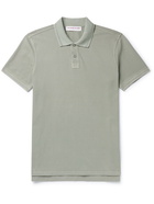 ORLEBAR BROWN - Jarrett Garment-Dyed Cotton-Piqué Polo Shirt - Green