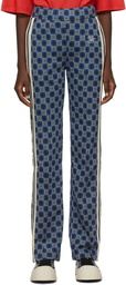 Wales Bonner Blue Cotton London Lounge Pants