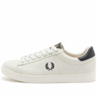 Fred Perry Authentic Men's Spencer Leather Sneakers in Porcelain/Navy