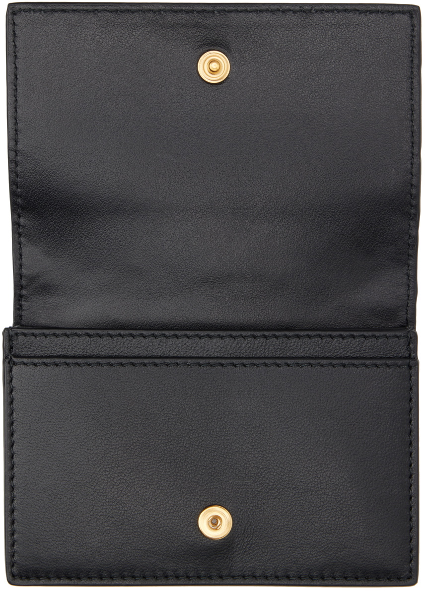 Bottega Black Business Card Holder Bottega