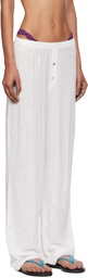 Fruity Booty White Petal Lounge Pants