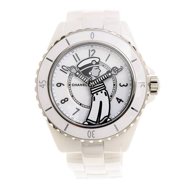 Chanel J12 Automatic Chronometer White Dial Ladies Watch H7481
