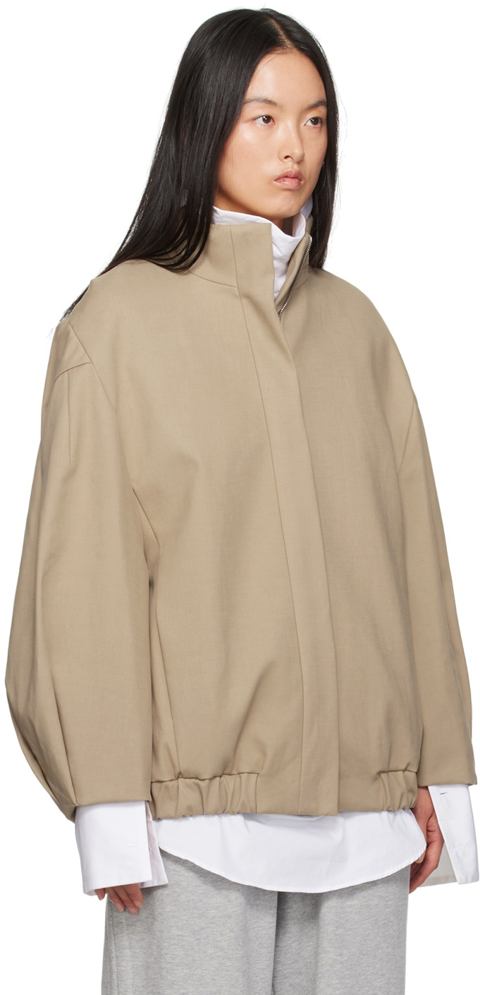 ブルゾン DRIES VAN NOTEN | VOLES LOOSE FIT JACKET CAMEL Voles Jacket — Camel – La Garçonne