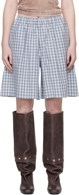 Photo: Baserange Blue Claude Shorts