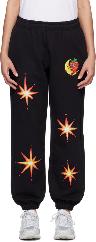 Photo: Sky High Farm Workwear Black Firework Lounge Pants