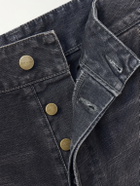 Fear of God - Utility Straight-Leg Cotton-Canvas Trousers - Black