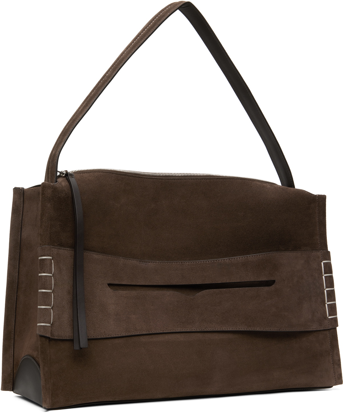 JW Anderson Brown Large Loafer Duffle Bag