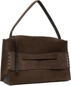 JW Anderson Brown Large Loafer Duffle Bag