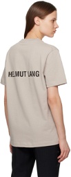 Helmut Lang Taupe Heavyweight T-Shirt