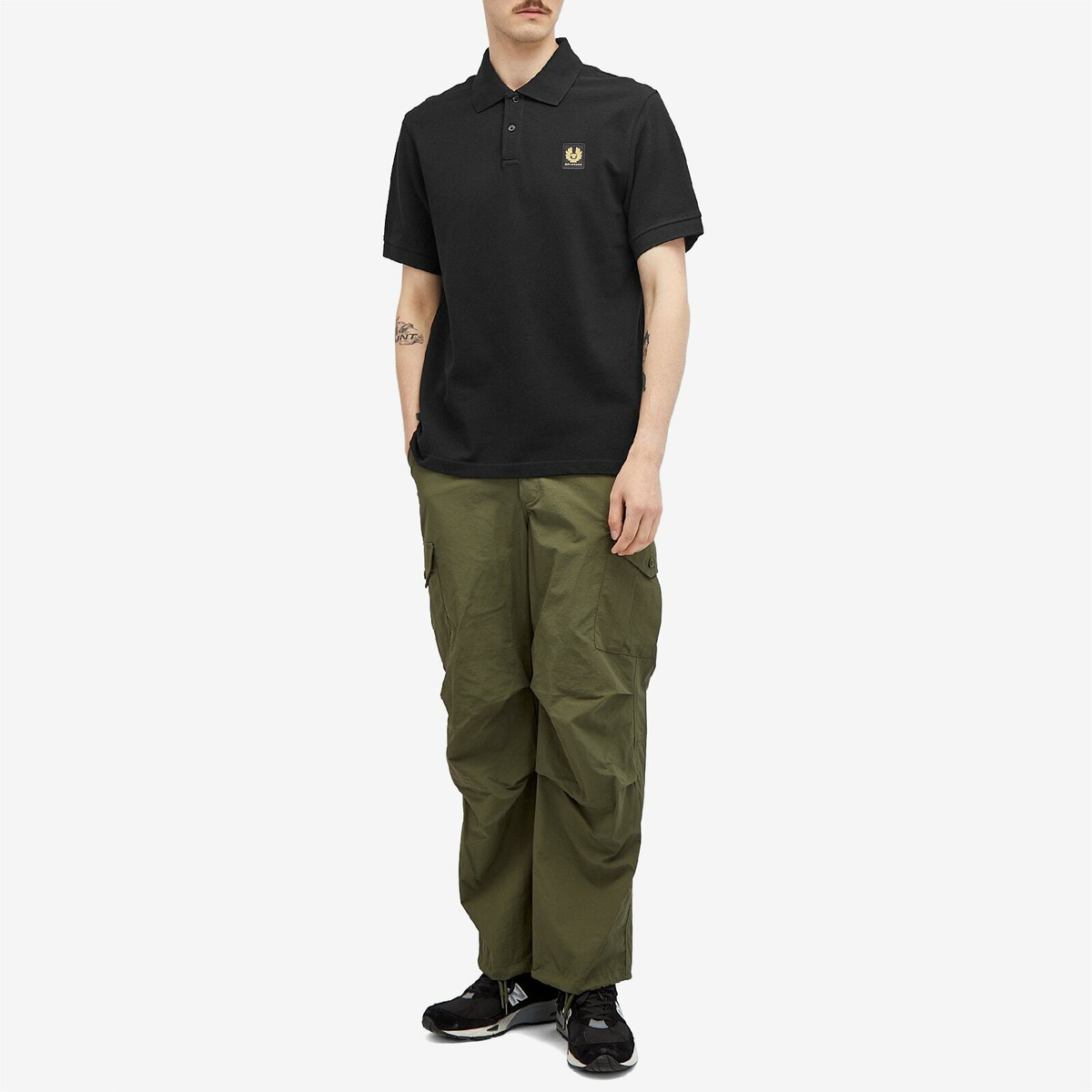 Belstaff Men's Polo in Black