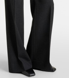 Victoria Beckham Alina virgin wool flared pants