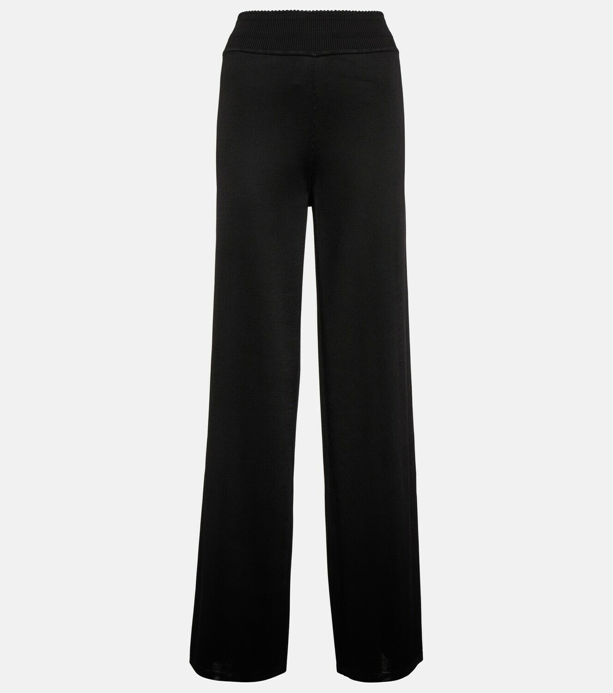 Alaïa Wide-leg knit pants ALAÏA