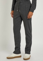 Aurélien Cotton-blend Trousers Charcoal
