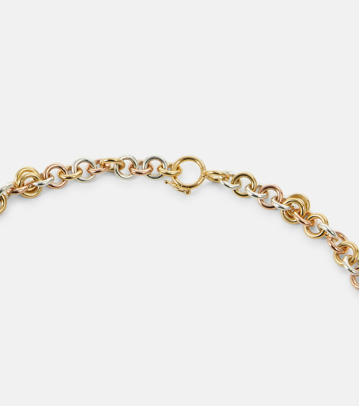 Spinelli Kilcollin - Serpens 18kt gold, rose gold and sterling silver chain necklace