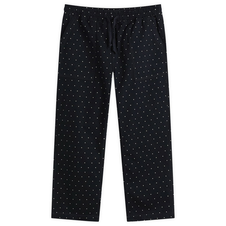 Photo: Service Works Men's Polka Dot Chef Pants in Navy