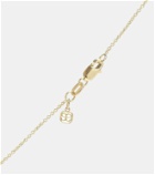 Sydney Evan Marquis Eye 14kt yellow gold and diamond necklace