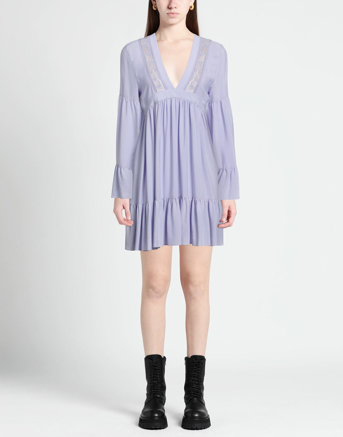 Jucca Womens Mini dress Lilac