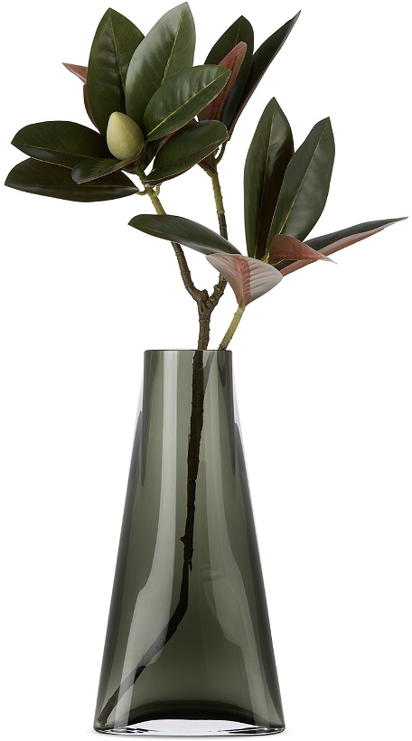 Photo: NUDE Glass Green Glass Geometric Vase