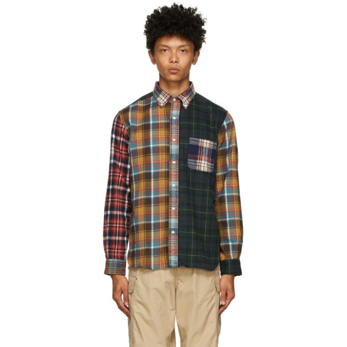 Photo: BEAMS PLUS Multicolor Check Shaggy Shirt