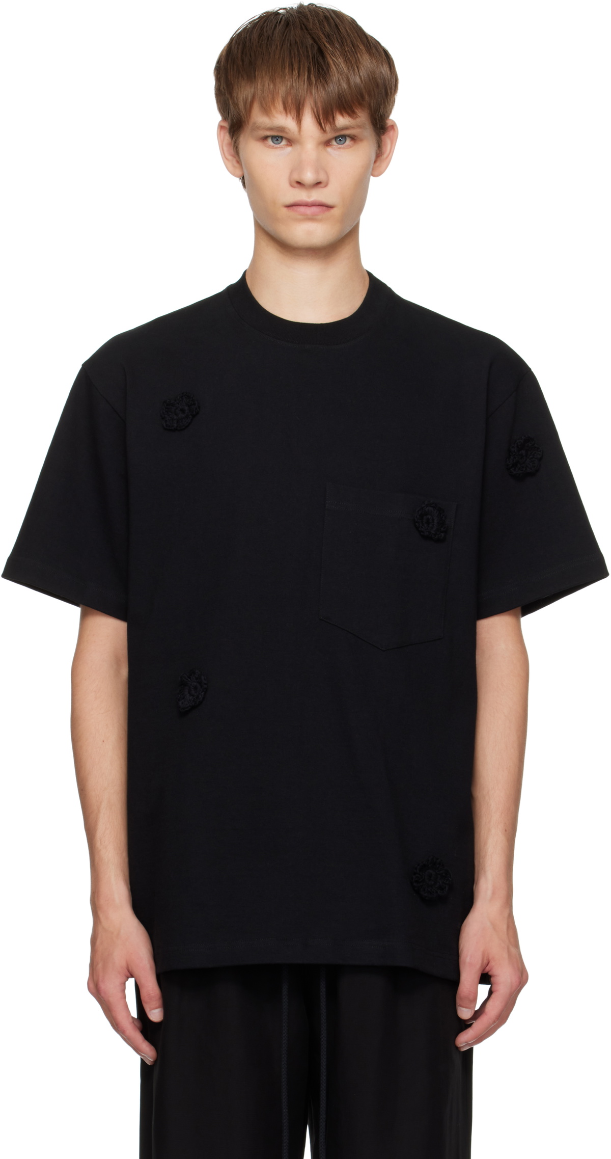 Song for the Mute Black Daisy Standard T-shirt