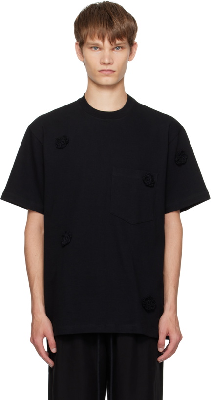 Photo: Song for the Mute Black Daisy Standard T-shirt