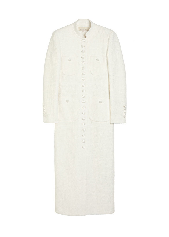 Photo: Liberowe Imperial Bouclé Coat White