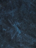 Nicholas Daley - Garment-Dyed Cotton-Jersey Hoodie - Blue