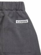 LANEUS Oversize Flannel Pants