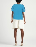 Jijil Womens Top in Light blue