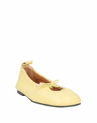 Alohas Womens Ballet flats Pastel in Yellow
