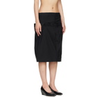 HODAKOVA Black ISO Layered Midi Skirt