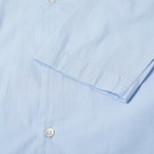 Tekla Fabrics Men's Sleep Shirt in Shirt Blue